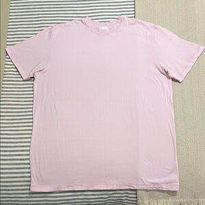 Skims Boyfriend Short Sleeve T-Shirt Oversized Tee Cherry Blossom XS
